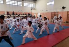 استمرار التدريبات الرياضية لفريق الكاراتية بمركز شباب برج العرب الجديد 6 4