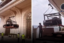 شاهد ملياردير صيني يرفع سيارته "رولز رويس" إلى شرفة منزله في الطابق 44 6 png 1 8
