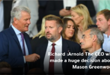Richard Arnold: The CEO who made a huge decision about Mason Greenwood 6 Richard Arnold The CEO who made a huge decision about Mason Greenwood