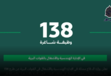 وزارة الدفاع السعودية تعلن عن 138 وظيفة شاغرة وطريقة التقديم 6 png