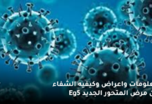 معلومات واعراض وكيفيه الشفاء من مرض المتحور الجديد Eg5 6 المتحور 5.EG