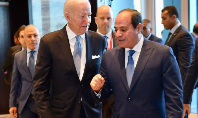 البيت الأبيض بايدن يشكر الرئيس المصري على دوره القيادي في اتفاق الهدنة