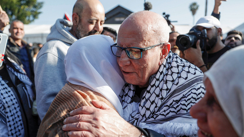 إسرائيل تطلق سراح 30 سجين فلسطيني