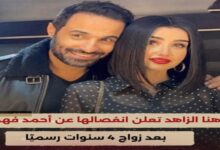الفنانة هنا الزاهد تعلن انفصالها عن أحمد فهمي بعد زواج 4 سنوات رسميًا 7 img 1700080816339