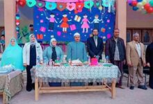 رئيس المنطقة الازهرية يشهد احتفال معهد السويس النموذجي للغات بعيد الطفولة 8 FB IMG 1702561436398