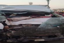 مصرع شخص وإصابة 12 آخرين في حادث تصادم بطريق السخنة الزعفرانه 8 img 1704132862280