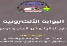 رابط نتائج امتحانات الفصل الدراسي الأول لصفوف النقل إلكترونياً 7 img 1706525575278