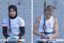 راجية سلسبيل الأندونيسية تحقق الفوز الصعب في نهائي سرعة التسلق ببطولة الأولمبياد 7 1719820835766