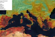 High Alert: Wildfire Across Most of Southern Europe Affects Holiday Destinations 7 skynews wildfire forecast climate change 6642740