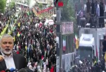 التلفزيون الإيراني في تشييع جنازة هنية "أتحداك أتحداك .. أمريكآ اسرائيل سيرون الويّل" 8 img 1722497886126