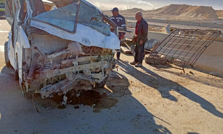 حادث مروع على طريق السخنة القطامية بالسويس يُسفر عن إصابة 13 شخصًا 6 IMG 20241224 WA0000