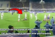 A photo from the stands of the moment Edoardo Bovi fell during 7 img 1733086508813