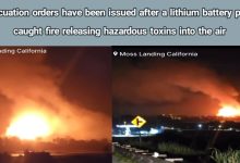 🚨#BREAKING: Evacuation orders have been issued after a lithium battery plant caught fire releasing hazardous toxins into the air 6 img 1737105474908