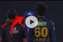 Hardik Pandya got angry and did this when Sai Kishore showed his aggressive face to him, GT vs MI IPL 6 img 1743271475472