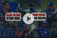 Tilak Verma got angry after retiring hurt, Hardik Pandya throws away bat, Ambani shocked, LSG vs MI 7 IMG ٢٠٢٥٠٤٠٤ ٢٠١٦٢٨