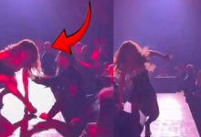 شاهد سقوط المطربة نوال الزغبي على خشبة المسرح أثناء إحيائها حفلا غنائيا في بيروت بمناسبة عيد الفطر 8 img 1743475850230