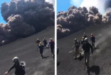 فيديو مرعب.. لحظة هروب جماعي بعد ثوران مفاجئ لبركان جبل إتنا في إيطاليا 8 20250603165729