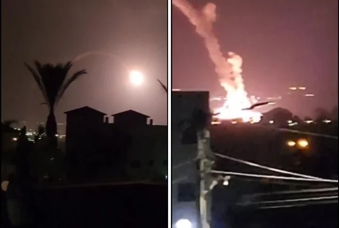 🔴 فيديو مرعب | سقوط صاروخ دفاع جوي إسرائيلي على تل أبيب بعد فشل الاعتراض 1 20250618011901