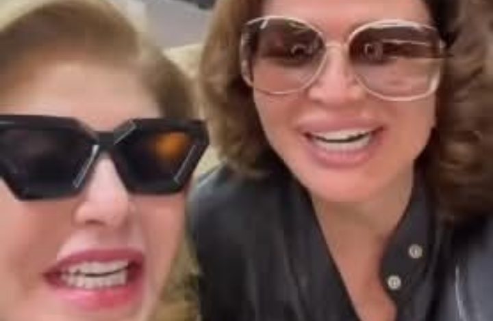 عودة إلهام شاهين وهالة سرحان بعد تعذر عودتهما من بغداد بسبب الحرب: مصر وحشتنا 14 img 1750063078129