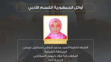 الفتيات يسيطرون .. أوائل الشهادة الثانوية الأزهرية 2025 2 FB IMG 1753528687444