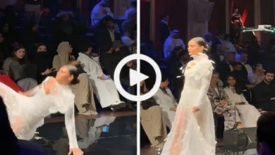 سقوط عارضة أزياء يشعل مواقع التواصل في جدة.. ومزاعم بأن الحادثة "مقصودة" فيديو 3 img 1753388339001