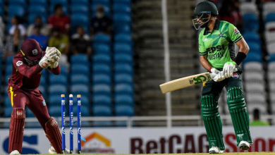 Babar Azam’s Century Wait Goes On as He Slams Bat in Frustration After Narrowly Missing Fifty in 1st ODI vs West Indies 2 123