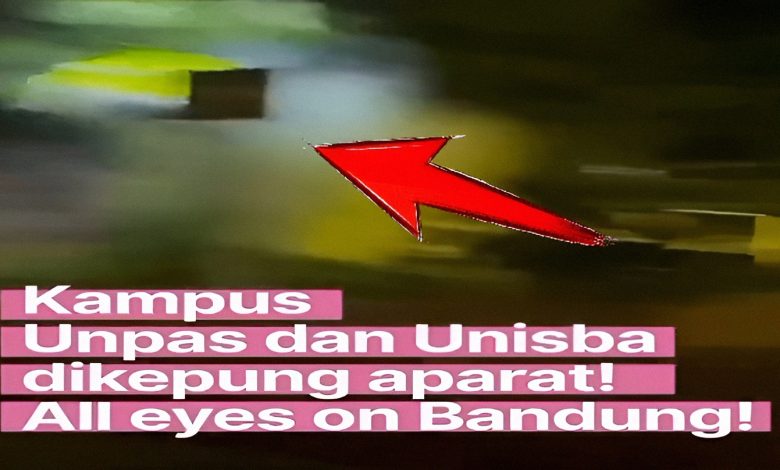 Unpas and Unisba Campuses Surrounded by Authorities Amid Rising Tensions in Bandung 8 1756754225379 d7gfo4 2 0