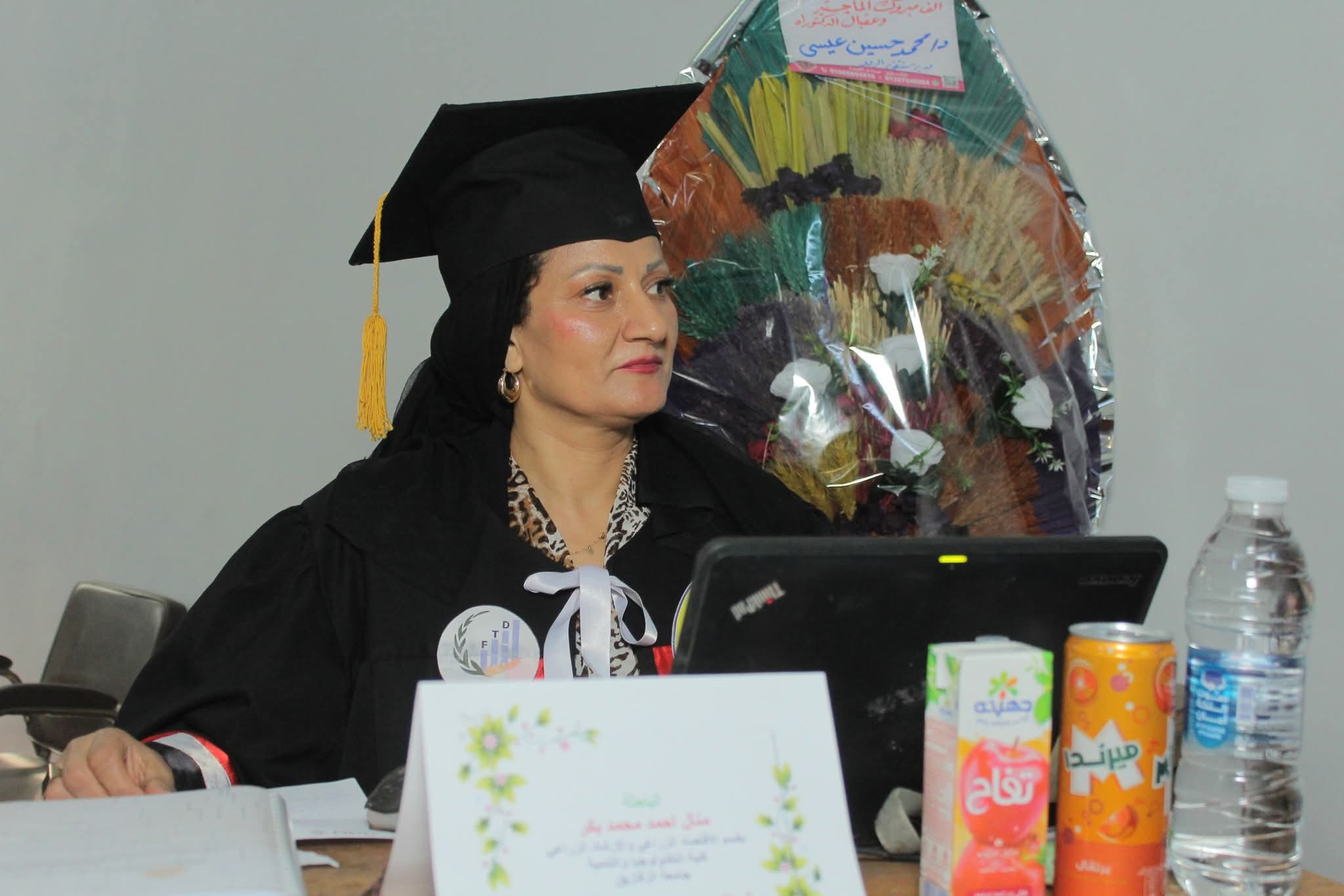 تهنئة للمهندسة منال بكر لحصولها على درجة الماجستير بامتياز من جامعة الزقازيق في تسويق وتداول المنتجات الغذائية وجودة وسلامة الغذاء 1 IMG 20251109 WA0007