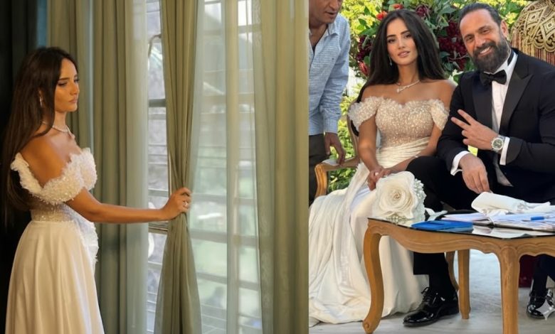 حقيقة زواج عمرو مهدي وزينة بعد انتشار صور الزفاف... القصة الكاملة من كواليس «ورد وشوكولاتة» 6 حقيقة زواج عمرو مهدي وزينة