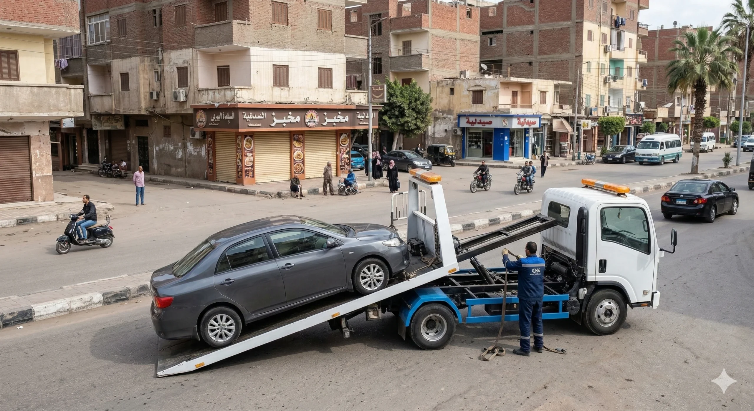 اسرع ونش انقاذ بلبيس