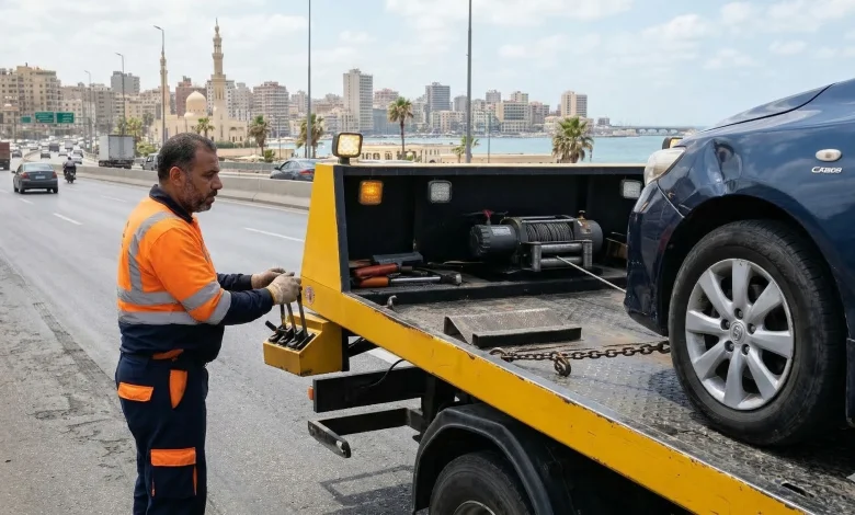 اسرع ونش انقاذ بلبيس