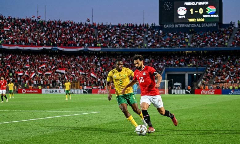 مباشر مباراة مصر وجنوب أفريقيا الودية اليوم 
