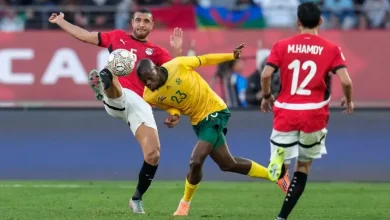 نتيجة مباراة مصر وجنوب أفريقيا الودية